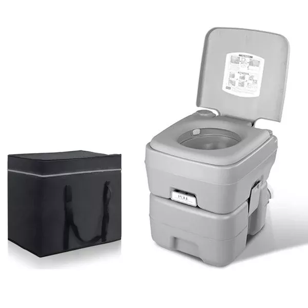 20L Outdoor Portable Camping Toilet | With Carry Bag | Compact Travel Toilet